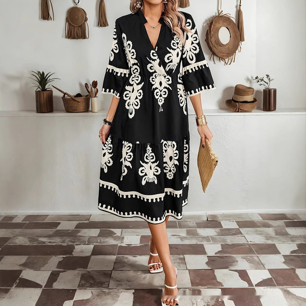 JOANA Vestido Casual Refinado