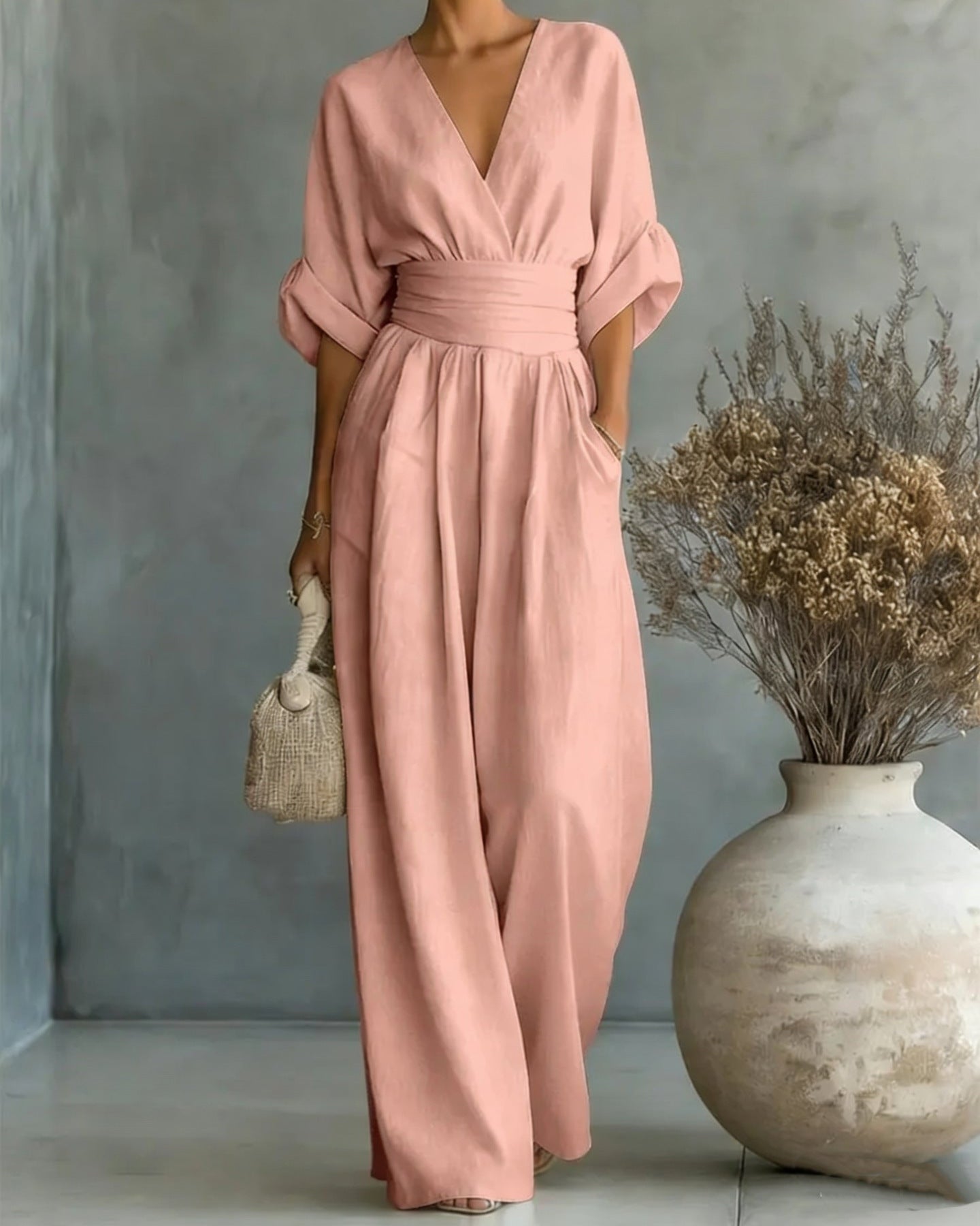 LORENA Vestido Elegante Fluido