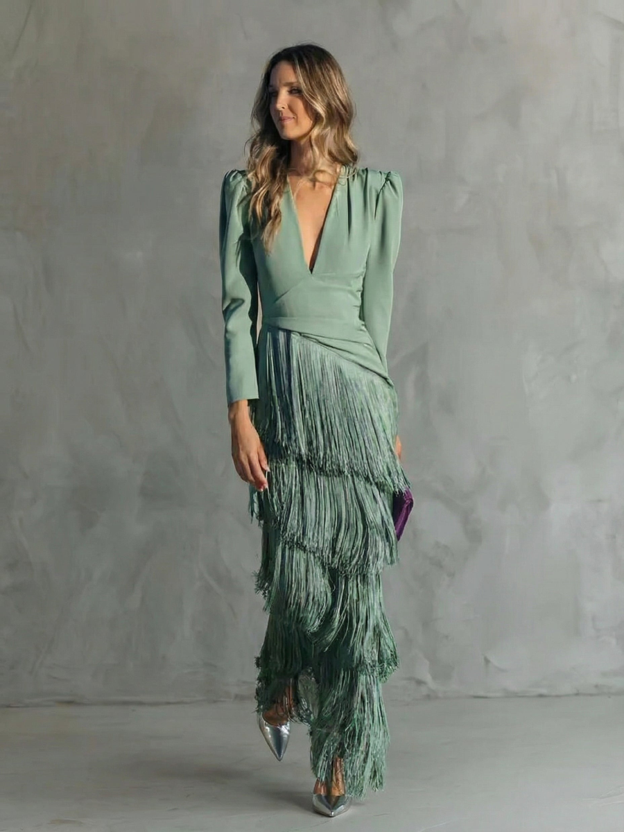 Alessia | Franjas Elegante Contemporâneo
