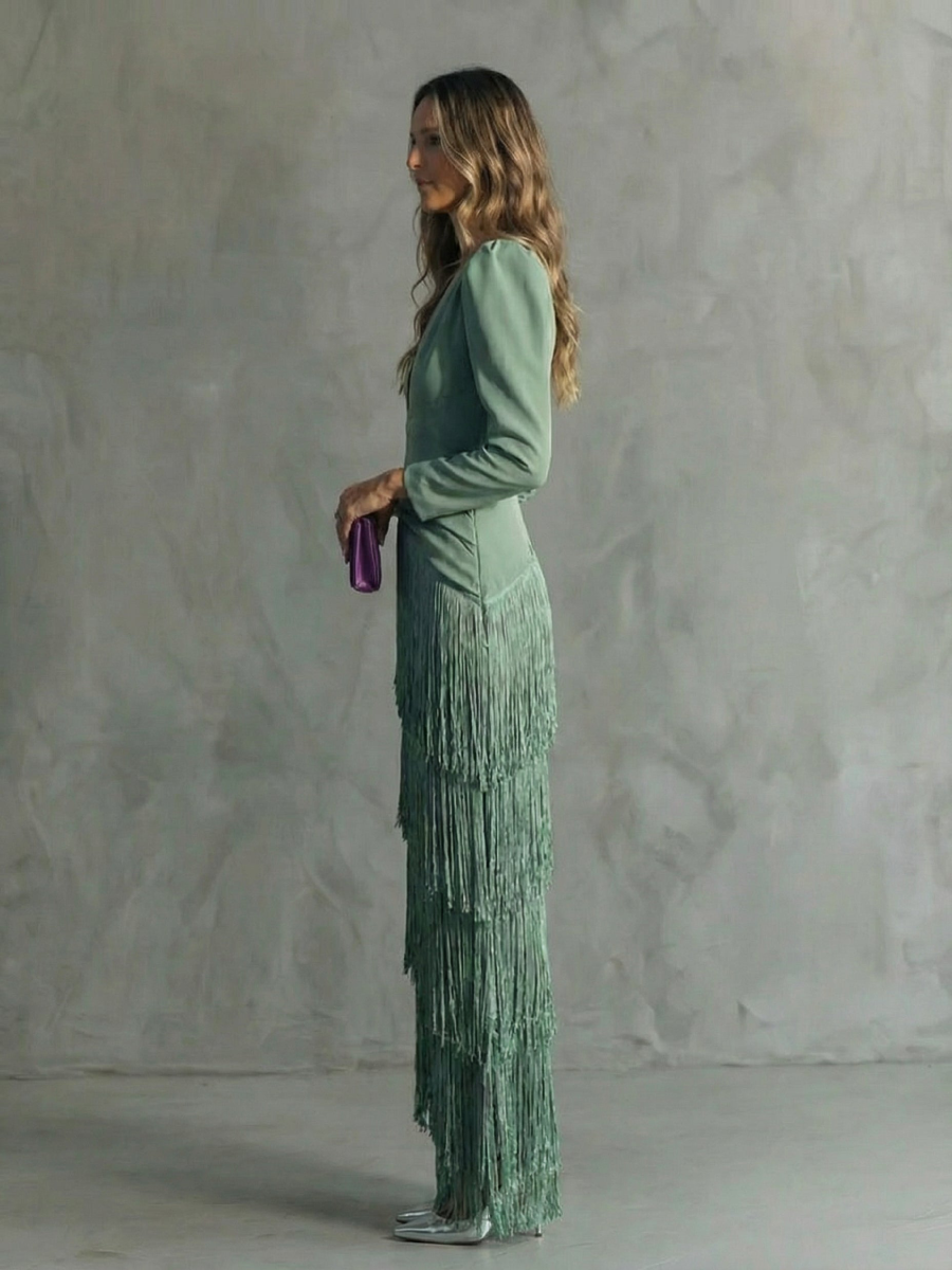 Alessia | Franjas Elegante Contemporâneo