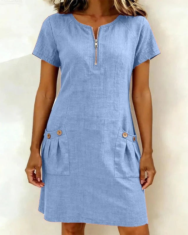 Maya – Abito Casual con Tasche
